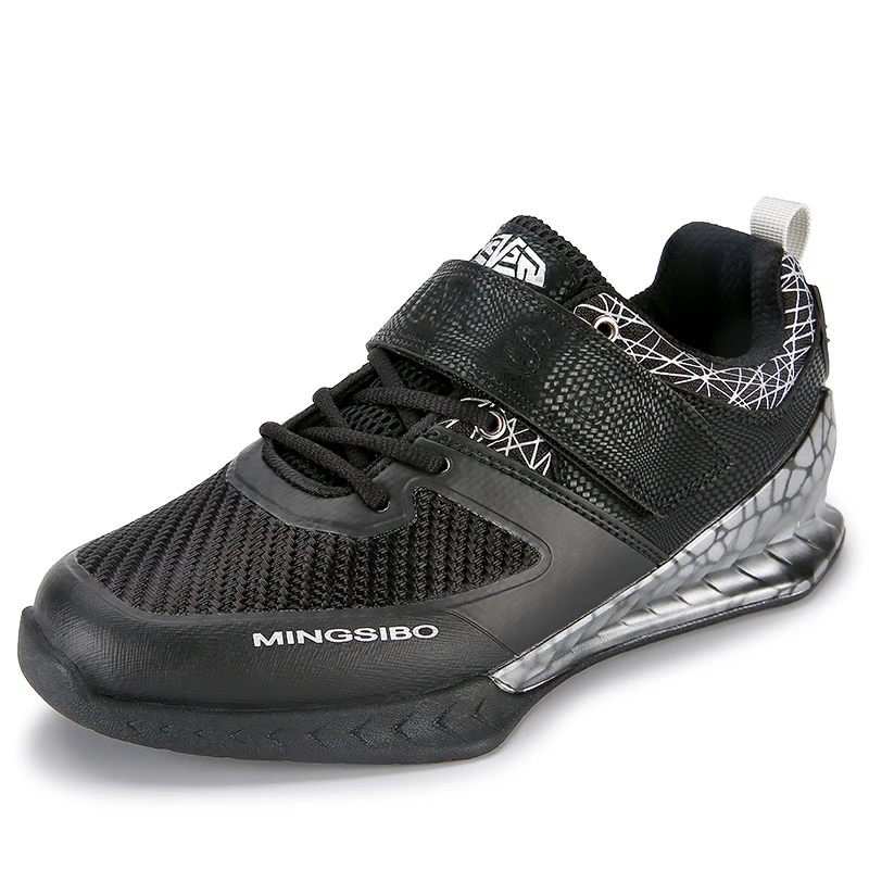 Men Weightlifting Shoes Training Professional New Comfortable Squat Shoes Male Rubber Cross-Trainer Comfortable Deadlift Boots