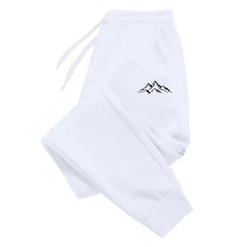 2026Men's Sweatpants High Quality Pure Color Casual Fashion Trousers All Season Home Outdoor Comfort Workout Versatile Jogger