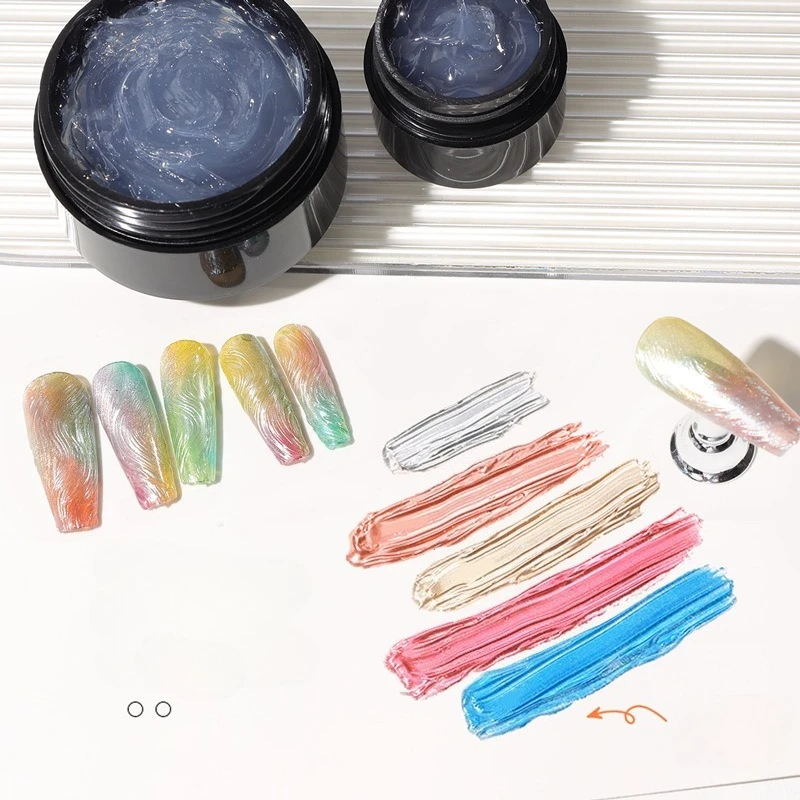 5/15ml Solid Ripple Icicle Modeling Gel Semi-Permanent Soak Off UV LED Cured For 3D Modeling Nail Art Sculpture Manicure Polish