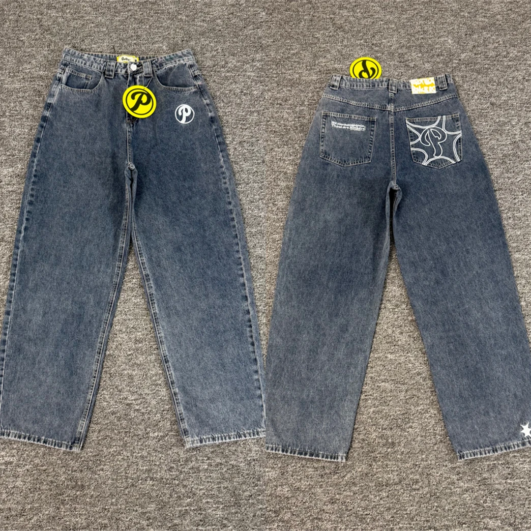 Nice Washed Heavy Fabric protect ldn Pants Jeans Men Women Joggers Trousers