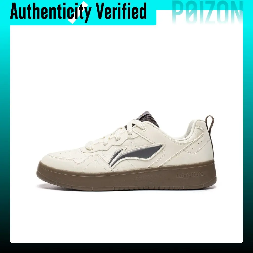 Li-Ning Casual Shoes Men's Low-top Ecru AGCW489-1