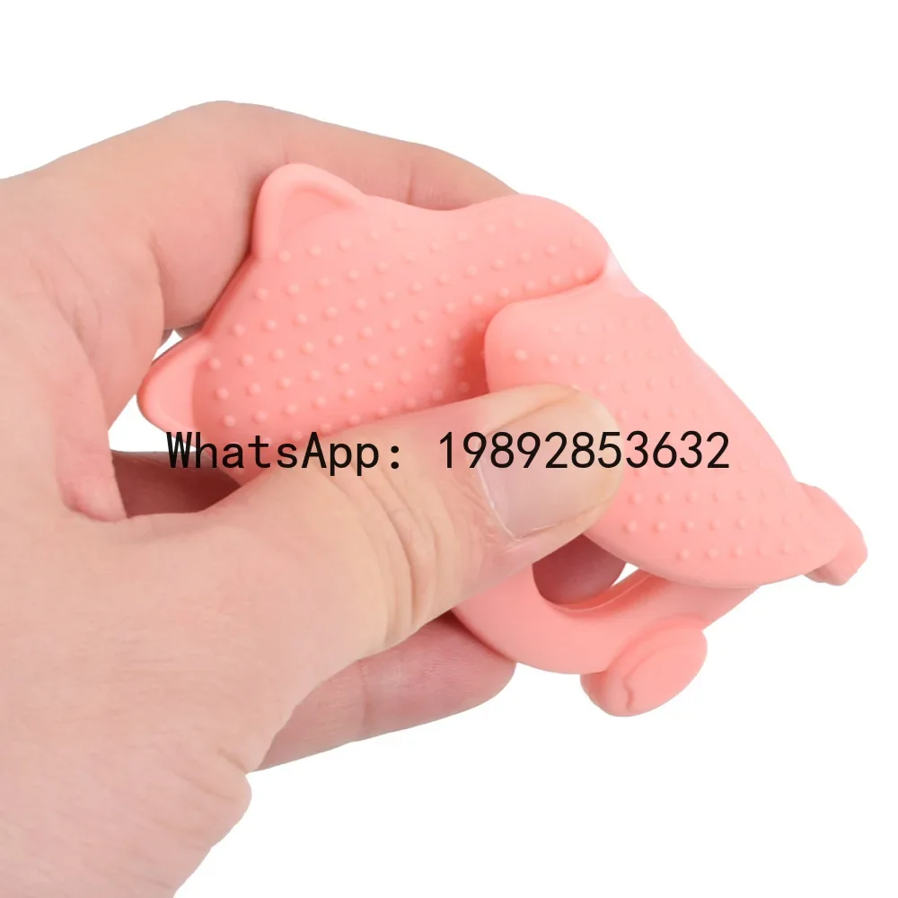 r15Teething Stick for Babies, Boilable Food-Grade Silicone Teether
