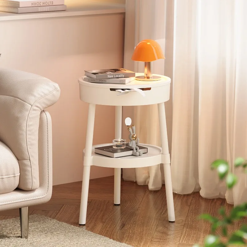 New side few creative cream wind table few removable living room bedside table