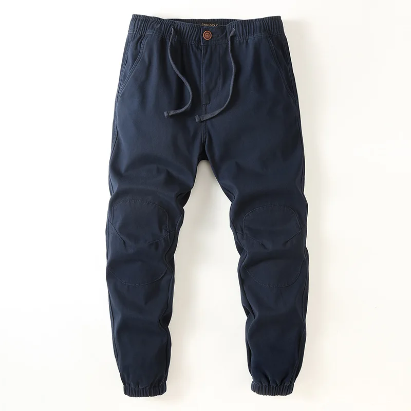 Men's Winter Camouflage Cargo Pants, Plus Size Casual Loose Trousers, Outdoor Drawstring Sports Pants, Working Pants