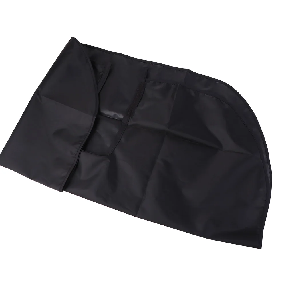 Short Waterproof Makeup Apron Cloth Wrap Dye Cape Black Half Apron Professional Antistatic Hairdressing Apron Beauty Salon