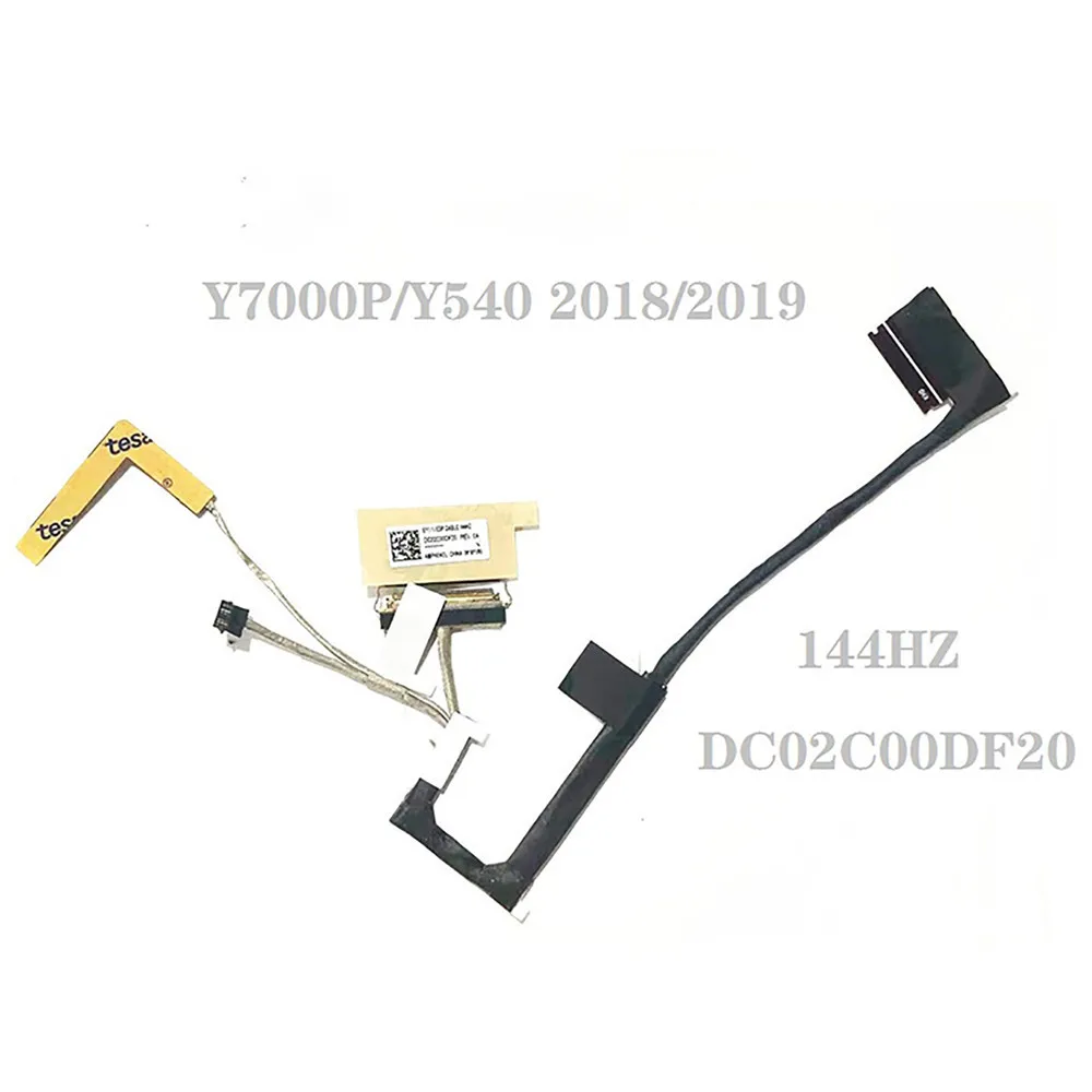 1pc Brand New Screen Cable DC02C00DF20 Display Flex Cable 144HZ EDP Cable For Y7000P/ Y540 2018 2019