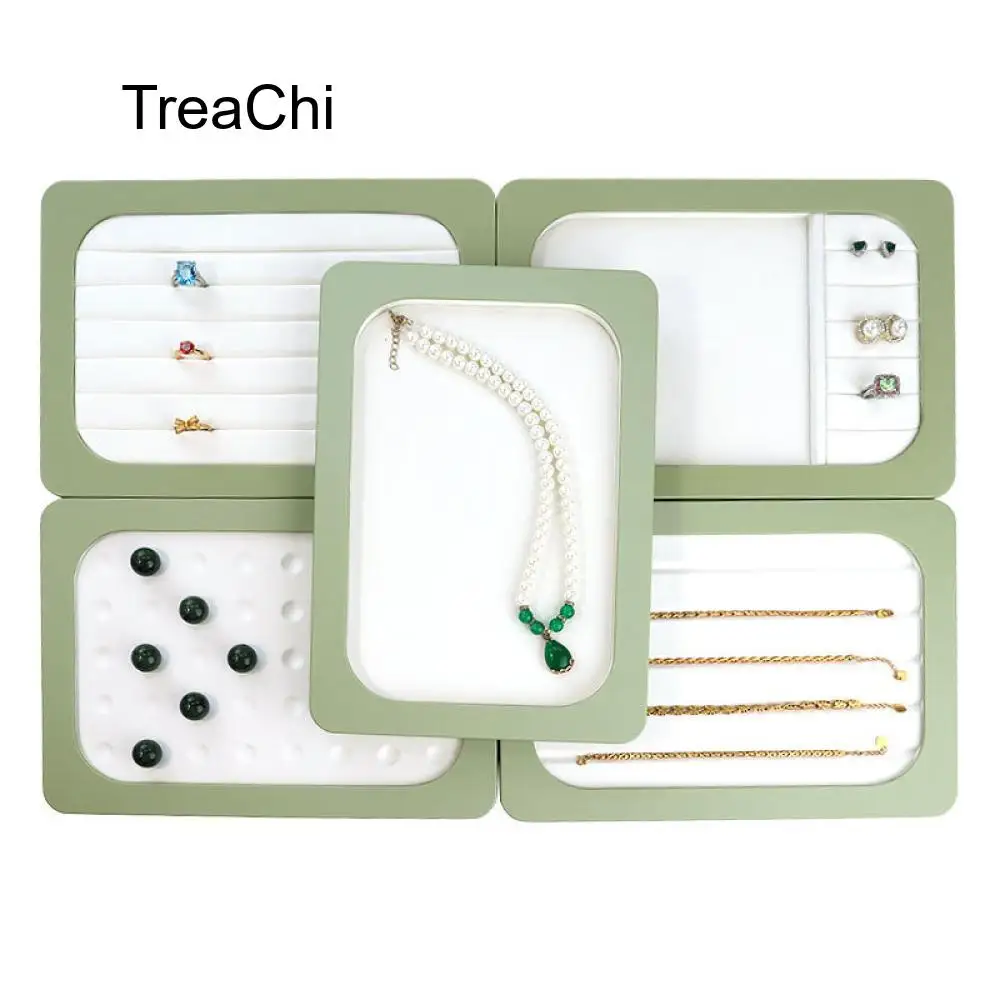 New Leather Jewelry Tray for Storing and Displaying Rings Necklaces Bracelets and Loose Stones Designed for Jewelry Stores