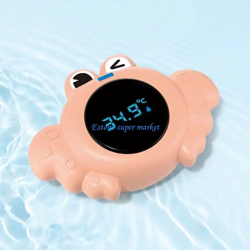 090B Child Safe Floating Bath Thermometers Fast Reading Bear Duck