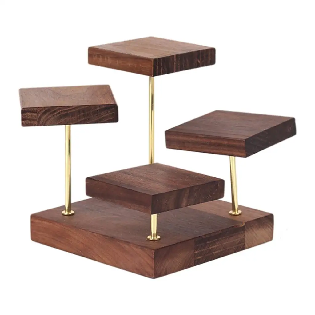 Jewelry Display Stand Tray for Rings Pendant Necklace Photography Women