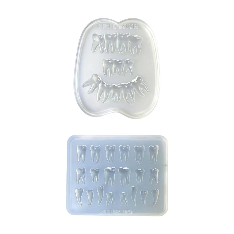 Realistic Teeth Silicone Mould for DIY Jewelry Craft and Party Decoration