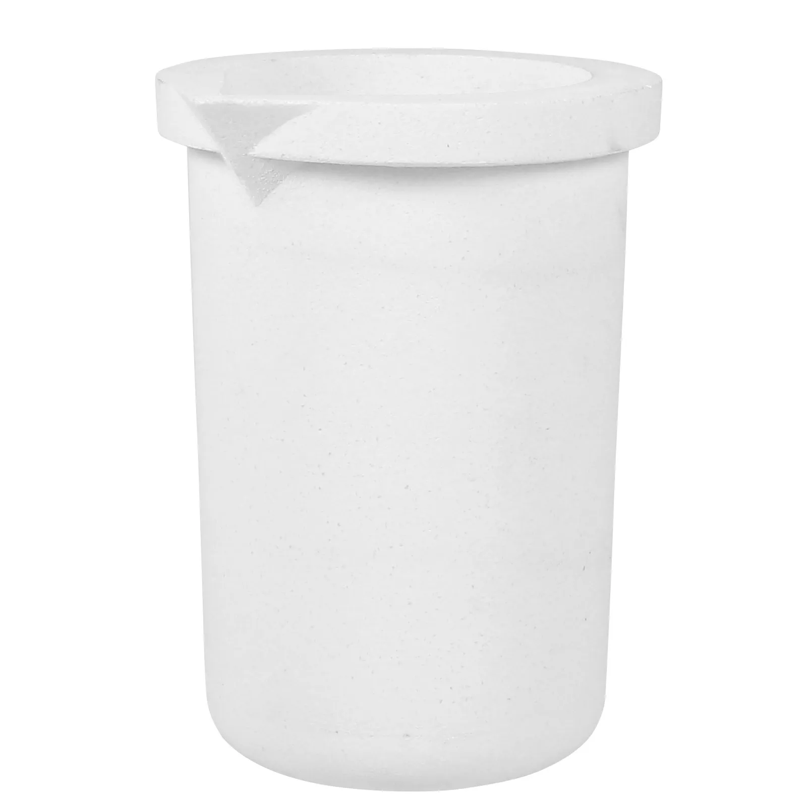 2 Kg High Temperature Resistant Quartz Melting Crucible Cup for Gold Silver Alloy Smelting Casting Refining Jewelry Making