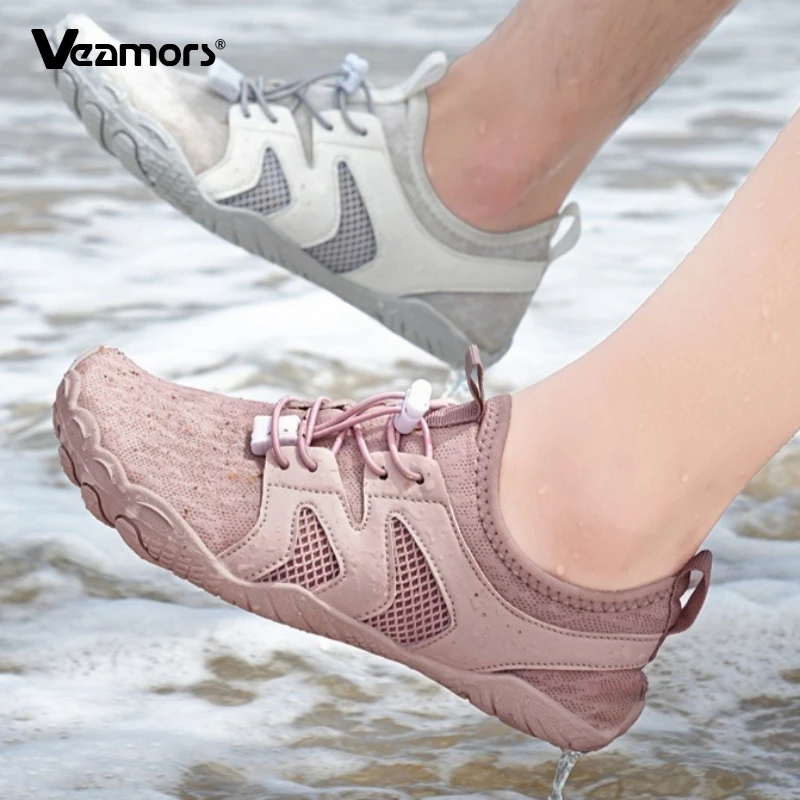 Quick Dry Beach Shoes Men's Summer Water Sports Shoes Light Breathable Aqua Shoes for Women Outdoor Wading Sneakers Anti-slip