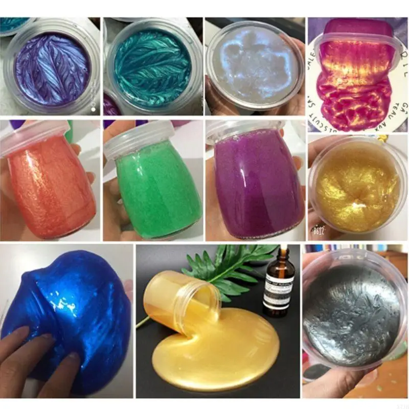 Cosmetic Epoxy Resin Dye Pearl Powder Pearlescent Natural Mica Mineral Powder