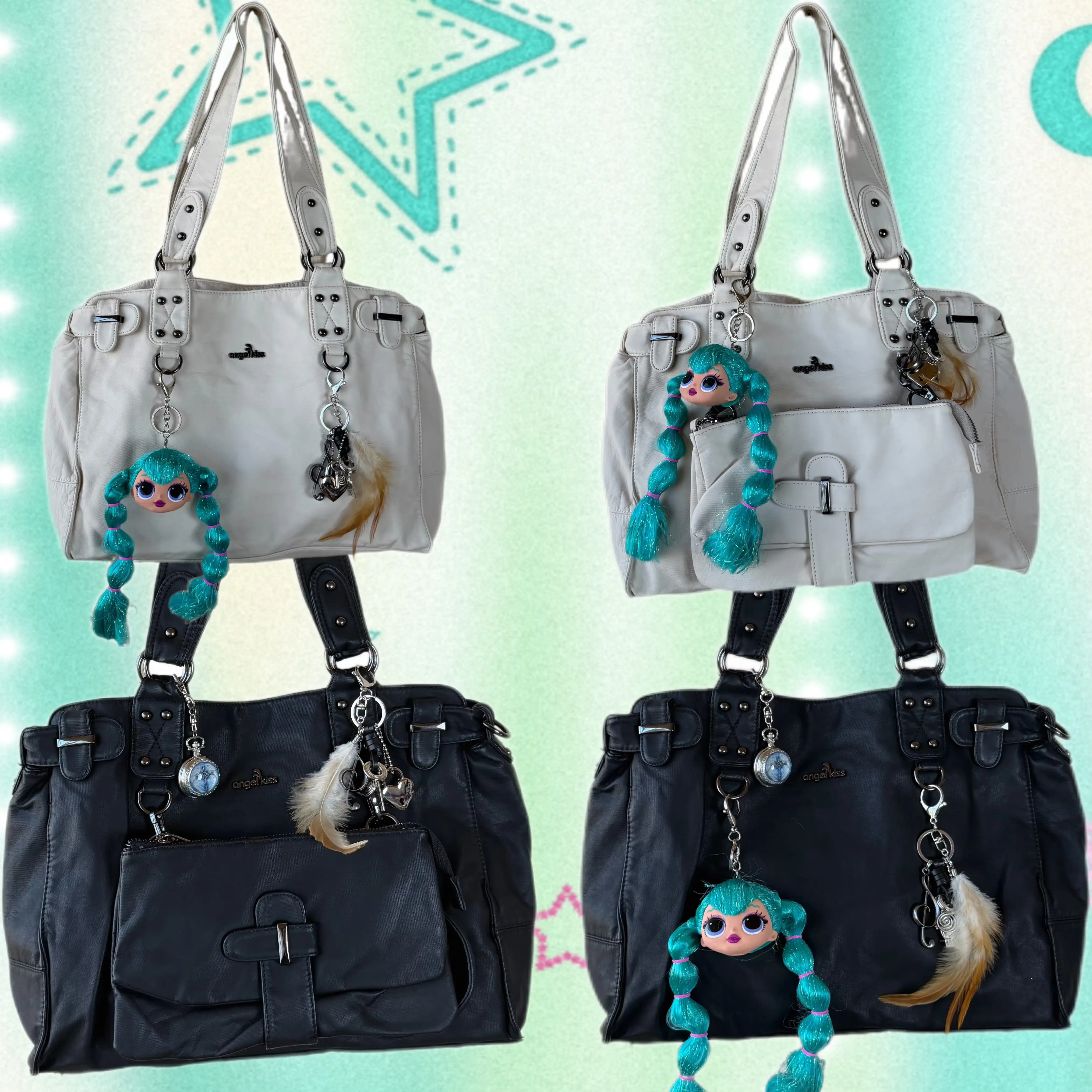 Designer Brand Motorcycle Bag Women's Large Capacity Tote Shoulder Cross Body Bags for Women