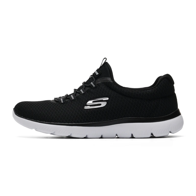 Skechers Women's Shoes, Elderly Shoes, Mom's Shoes, Casual Shoes, Middle-Aged and Elderly Sports Shoes for Women 12980-Bkw