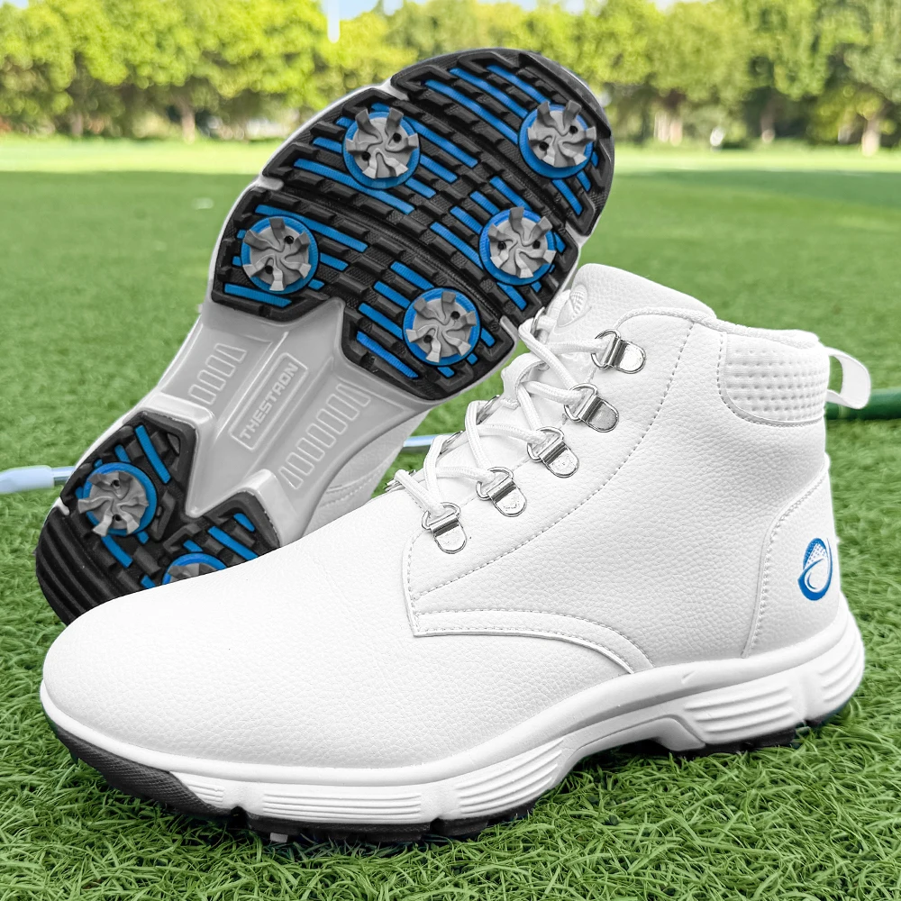 New Golf Shoes For Man Anti-Slip Golf Sneakers Youth Professional Athletic Shoe For Men Outdoor Lawn Walking Shoes