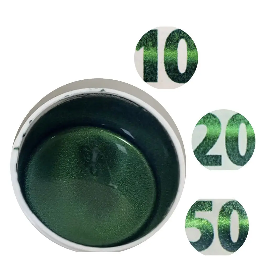 High Security 3D Magnetic Optical Variable Ink Pigment Green to Blue for Screen Printing OVIINK Document Gravure Printing