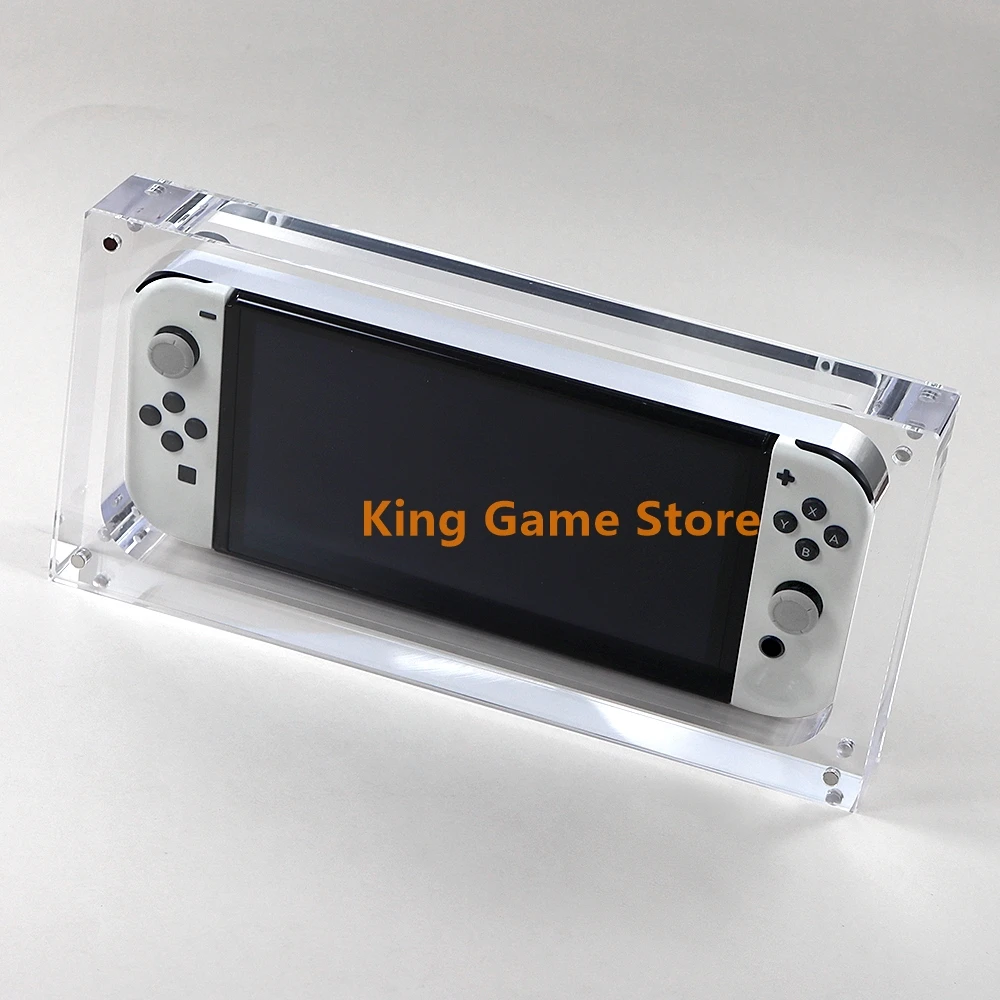 Transparent Acrylic Dust-proof Box For Switch Lite OLED Console Clear Anti Scratch Protective Cover Game Console Display Box