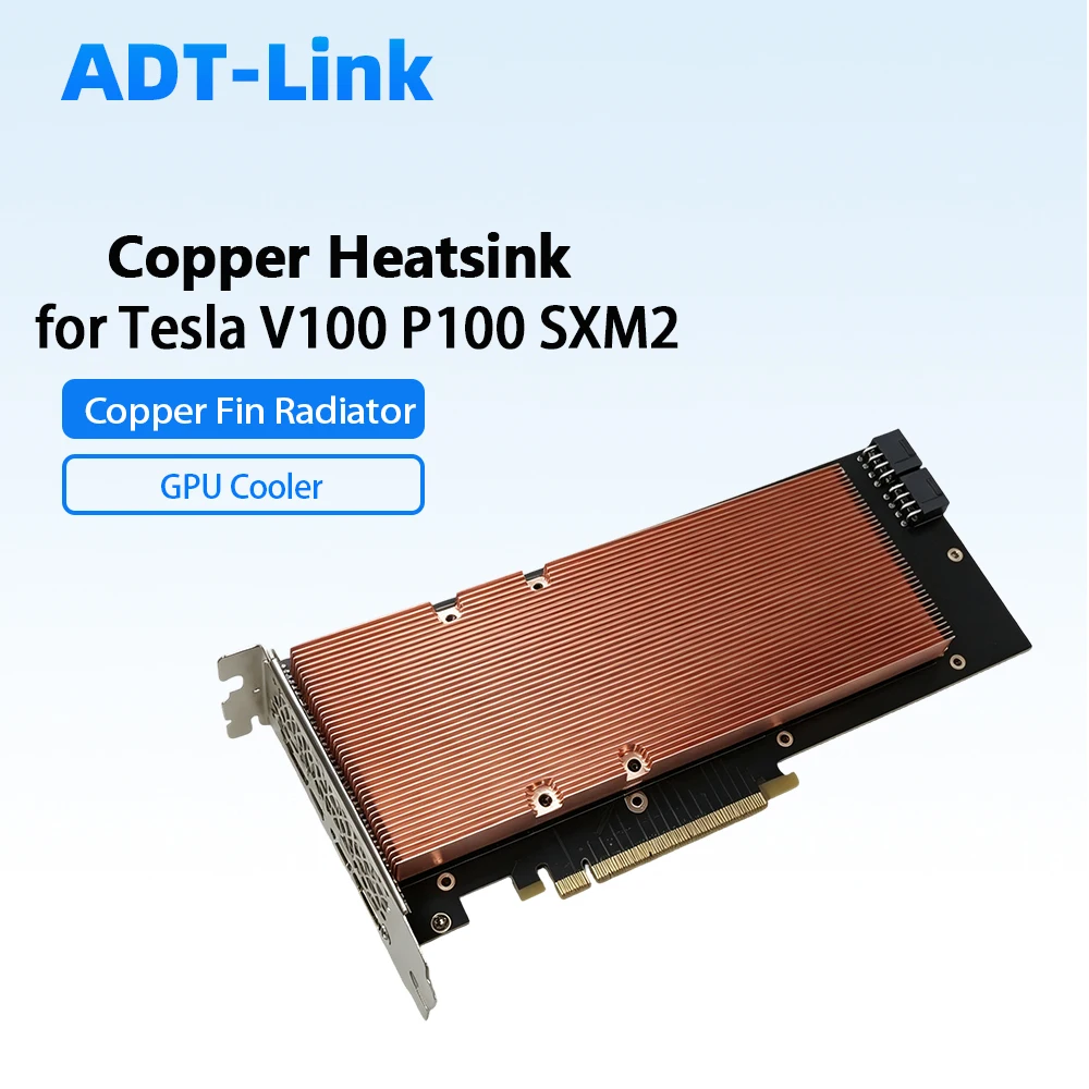 PCIe Server Passive Heat Sink Board SXM2 PG199 Server Cooling Radiator Accessories
