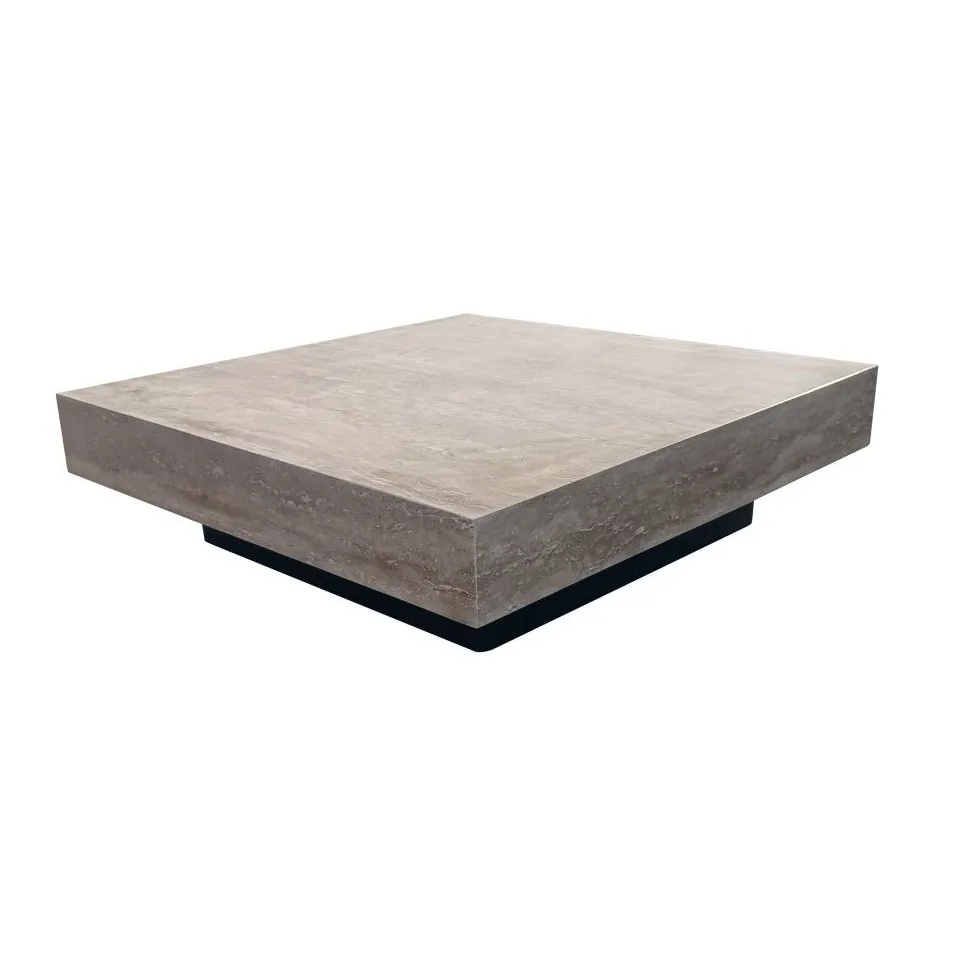 # Square Marble Coffee Table Simple Style Square Dining Table