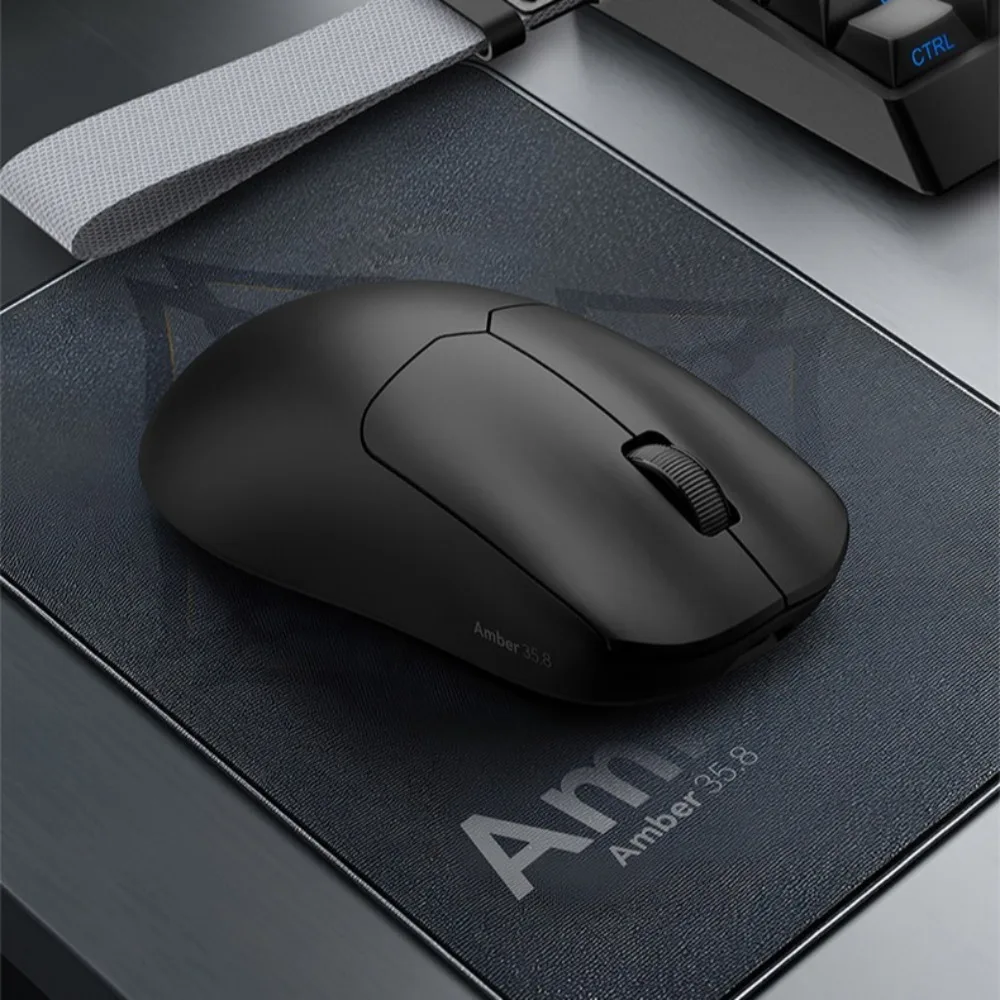 IYX Amber 35.8 Mouse PAW3395 8K Wireless Dual-Mode Low Latency Lightweight Gamer Mouse Custom Ergonomic Gaming Accessories Gifts