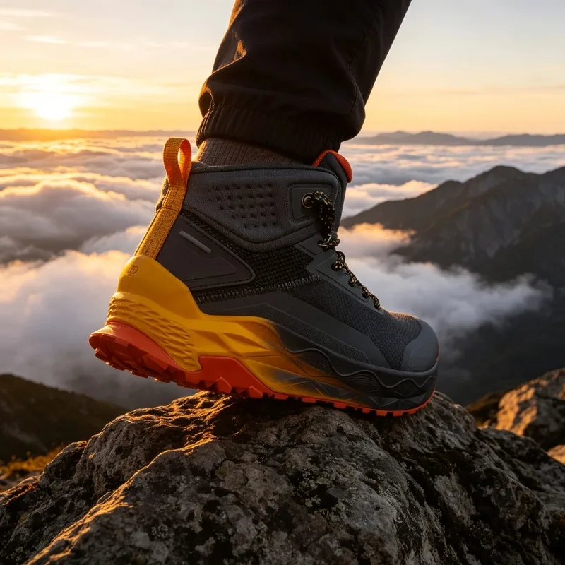 2026 New Trend Outdoor Walking Shoes Unisex Trekking Shoes Men Wearable Mountain Hiking Shoes Men Top Quality Climbing Shoe Man