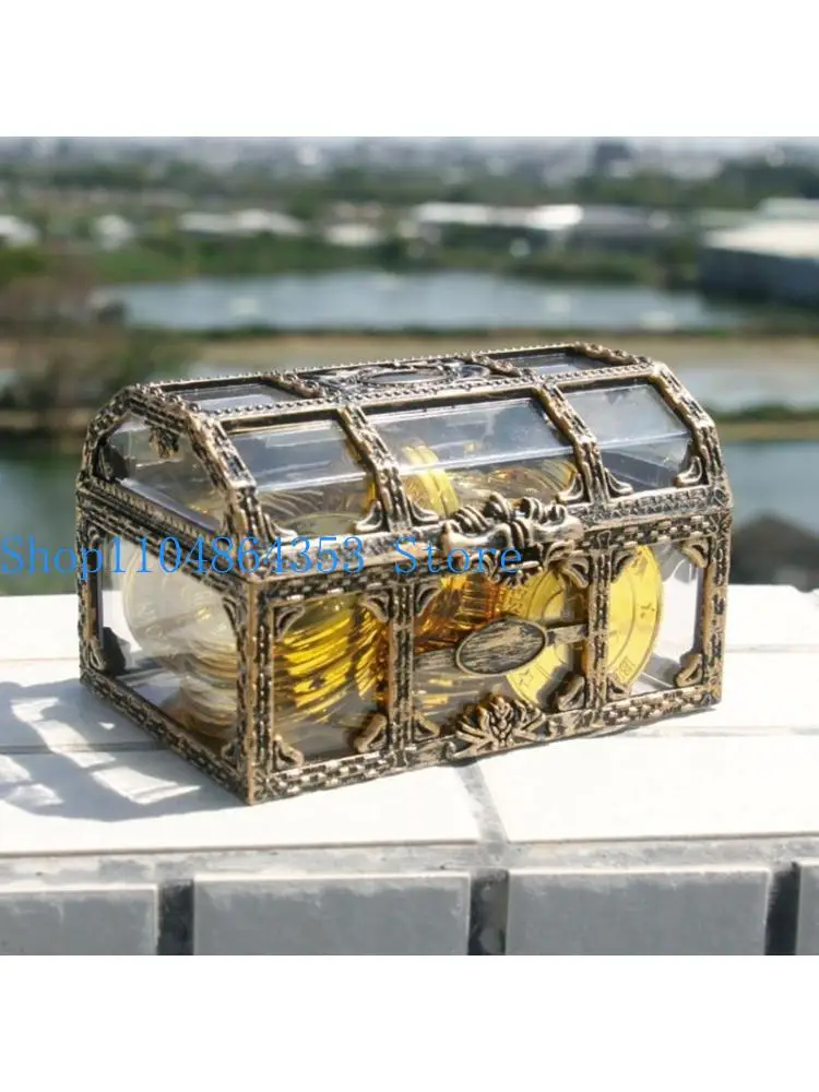 652F Transparent Storage Box School College Office for Teens Girls Adults