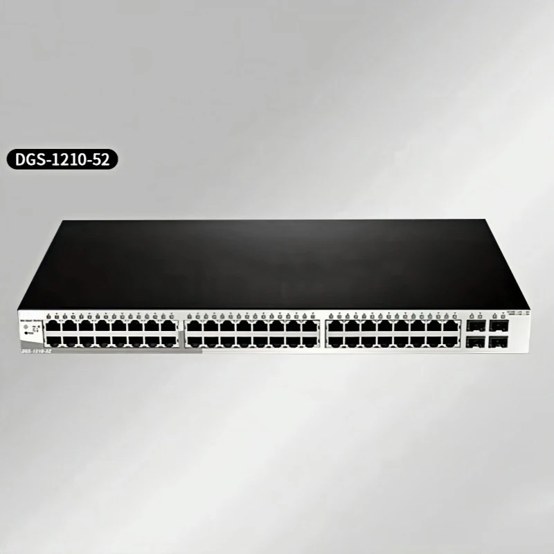 48-Port Gigabit Layer 2 Managed Switch with 4x SFP Ports - Web-based Management VLAN Support - Ethernet Network Switch