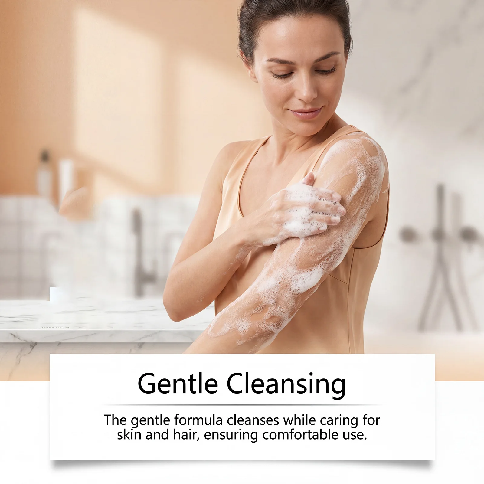 Deodorizing Persimmon Body Wash Dirt Remover Lasting Fragrance Odor Control Skin Brightening Exfoliating Hydrating Shower Gel