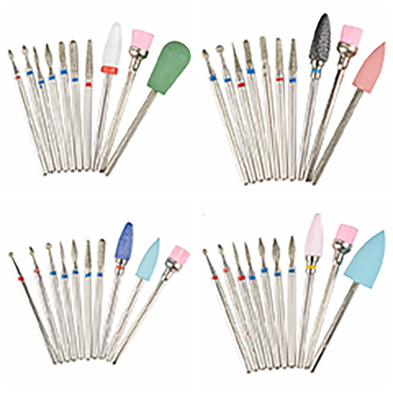 Drill Milling Cutter For Manicure Removing Gel Varnish Nail Drill Bits Nail Pedicure Accesoires Fresas Manicura Manicure Nozzles