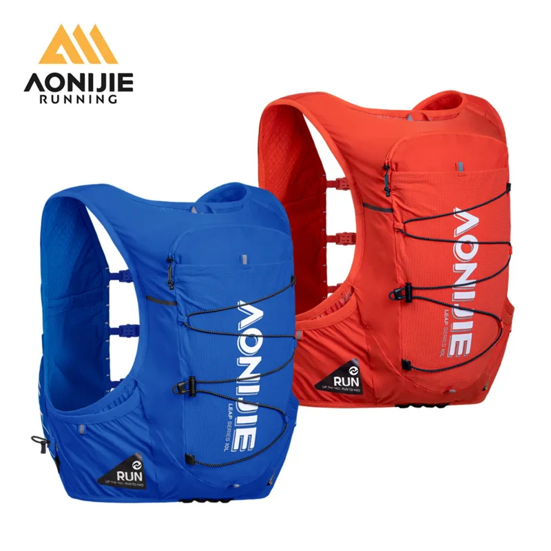 AONIJIE 10L Running Backpack Hydration Vest Pack Sports Bag Lightweight Off-Road Race Marathon Cycling Hiking Climbing Backpack