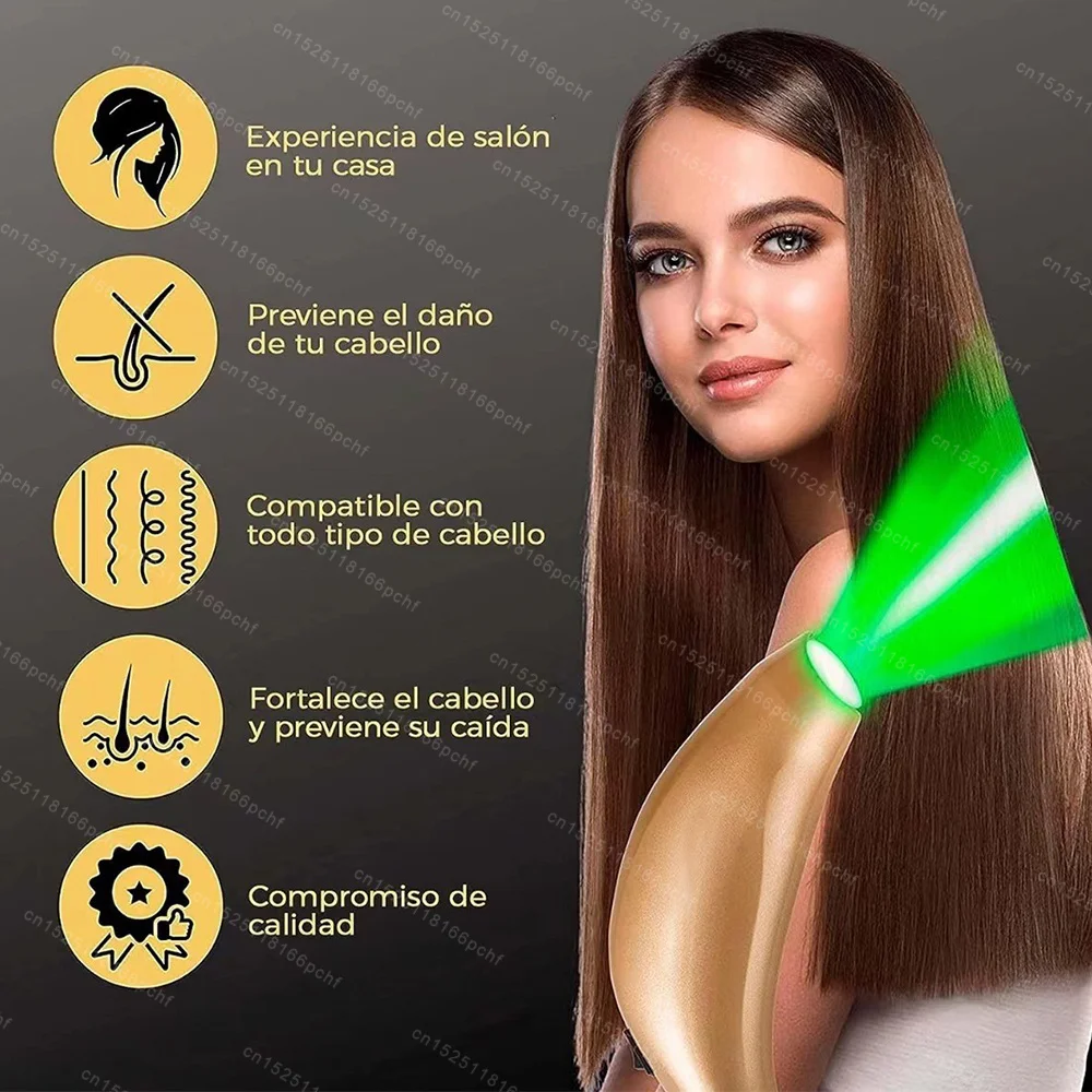 Photon Hair Growth Home Device Anti-Hair Loss Follicle Regeneration Activation Alopecia Areata Triple Light Therapy Repair Scalp