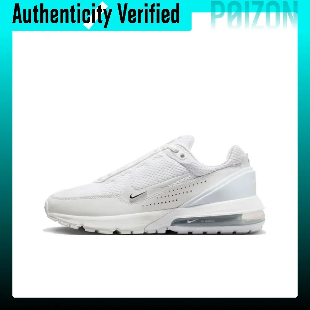 Nike Air Max Pulse Textile, Leather Lightweight Rebound Low top Casual Shoes Unisex White DR0453-101