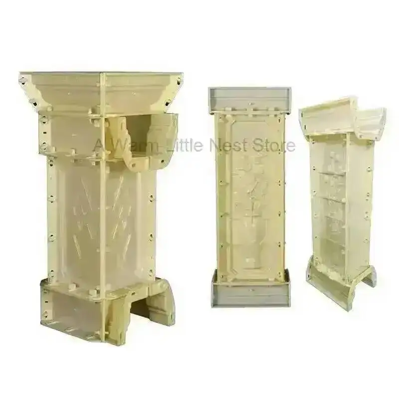 Mold Villa Roman Line Column European Handrail Balcony Guardrail Cast-in-place Vase Column Cement Railing Mold Outdoor Tonnelles