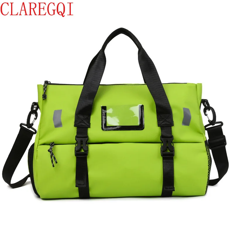 Fitness gym bag dry wet separation large capacity sports emergency bag for girls  swimming  yoga  travel duffle bag