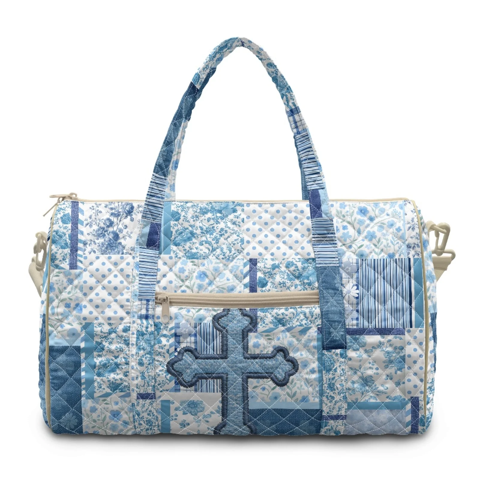 Coloranimal Floral Patchwork Travel Bag Polyester Washable Quilted Tote Bag for Sports 2026 New