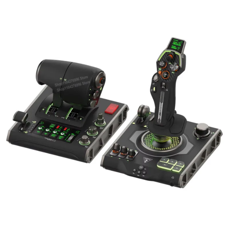 Turtle Coast V1F Deck Game Joystick Simulation Flight Controller Fighter Joystick For PC