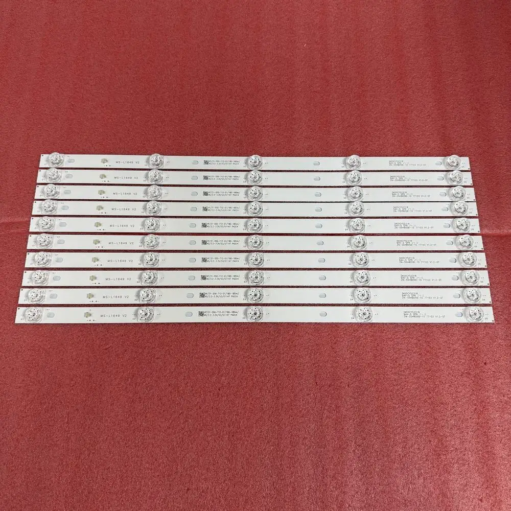 LED Backlight Strip Bar For FUjicom FJ-55U7 LSC550FN25 ZN-55HB05B-10 MS-L1649 V2