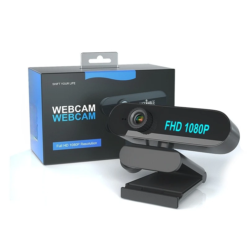 Computer desktop camera 1080P free drive webcam video conference computer camera