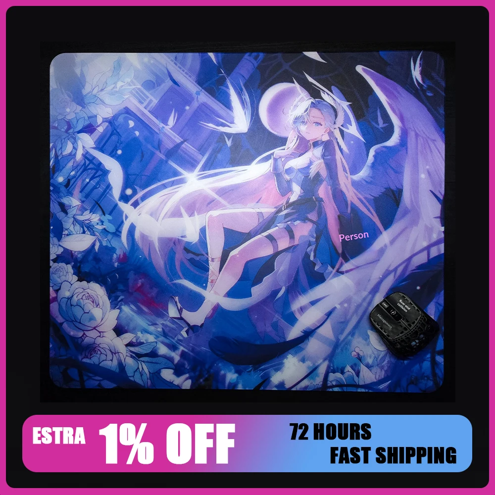 PAN Esports Statice SERAPH Glass Gaming Mousepad  FPS Both Control And Smooth Mouse Pad For VALORANT TTK CSGO PC Accessories