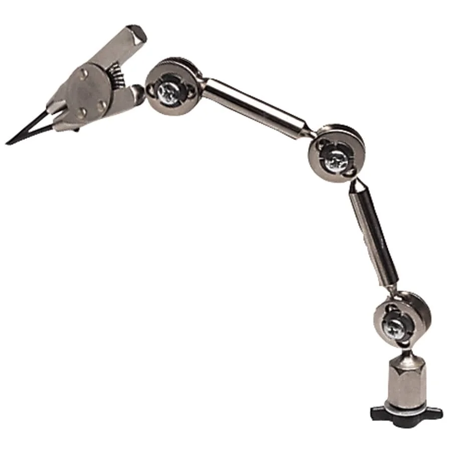 GRS Third-Hand Attachment Jewelry Flexible Soldering Arm Adjustable & Interchangeable Jaws Standard or Short Version