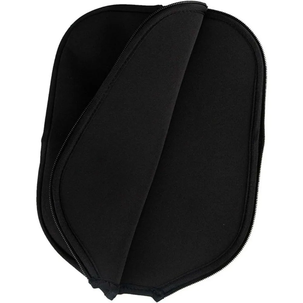 Neoprene Material Pickleball Paddle Cover With Zipper Soft Texture Pickleball Racket Sleeve Colorful Appearance