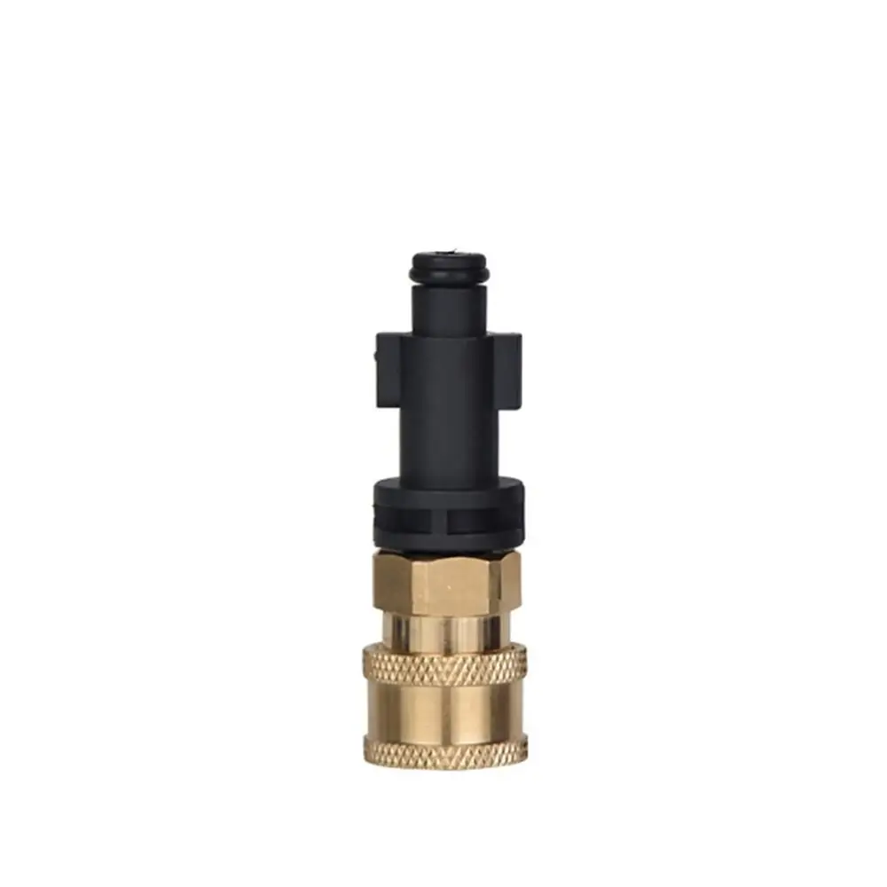 1Pcs Quick Release Pressure Washer Adapter Brass 12mm Water Torch Connector 1/4" Car Washing Accessory