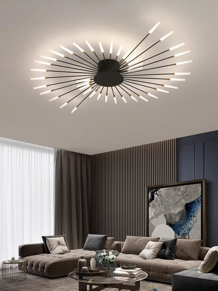Modern Firework s Led Ceiling Lamp Creativity Living Dining Room Ceiling Chandelier Home Lighting Bedroom Light Luster Luminaire