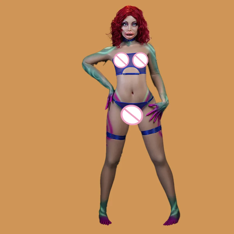 SMVP - High Quality 168CM Customized Body Makeup Sex Doll, Realistic Biomimetic Skin, 5KG Tails Customizable, Adult Men's Sex Do