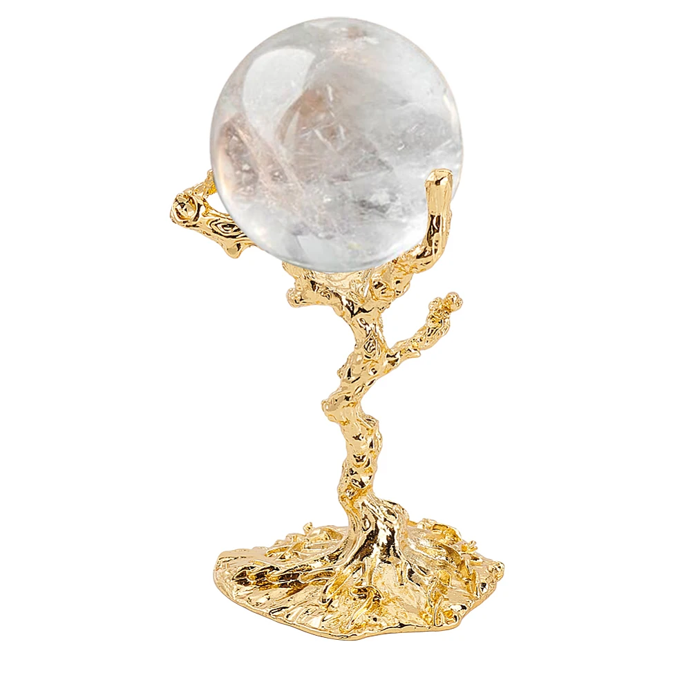 Ball Stand Tree Shape Sphere Display Holder for 40 to 60mm Balls Metal Globe Stone Stands for Displaying Glass Balls Rocks