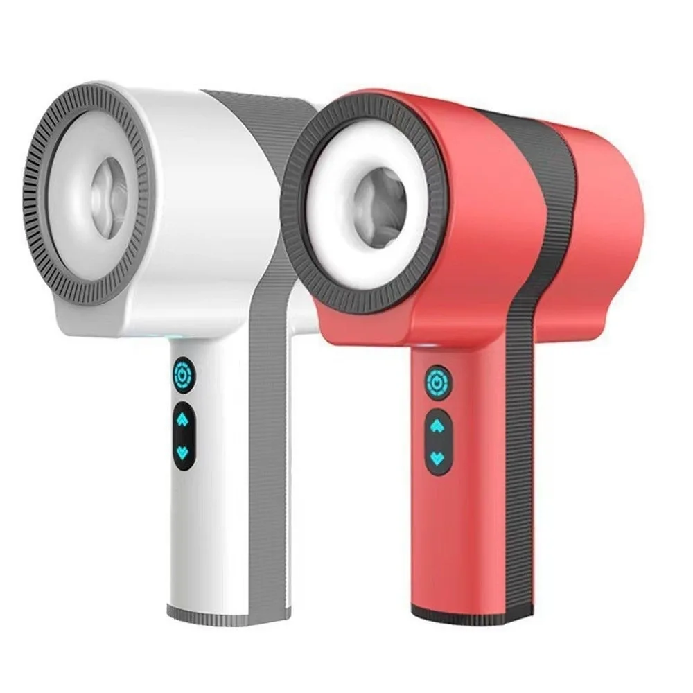 Male Masturbator with Telescopic Rotation Multi-Frequency Vibration Adult Toy