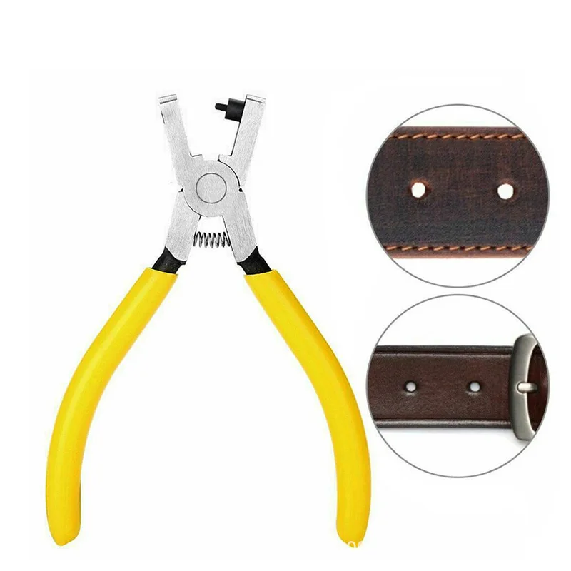 Mini Table Band Hole Puncher Hole Puncher for Belts Leather Band Clamp Leather Hole Puncher DIY Leather Hole Opening Tool