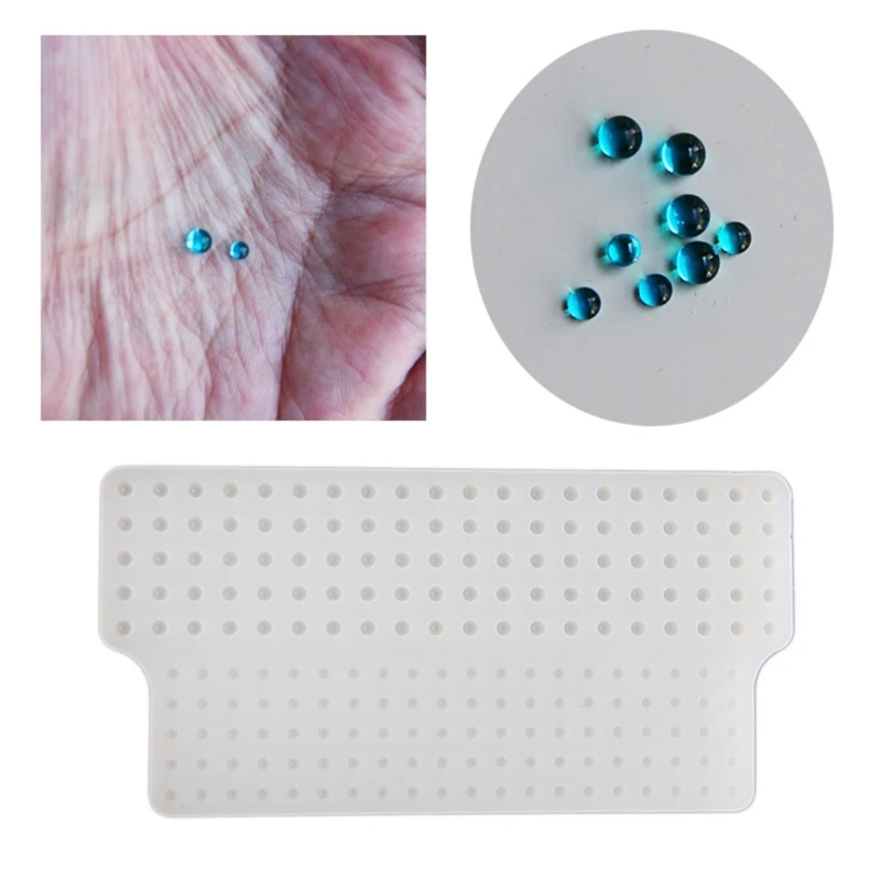 DIY Miniature Round Beads Silicone Mold Handmade Tiny Bead Epoxy Resin Casting Mould Jewelry Necklace Bracelet Making Supplies