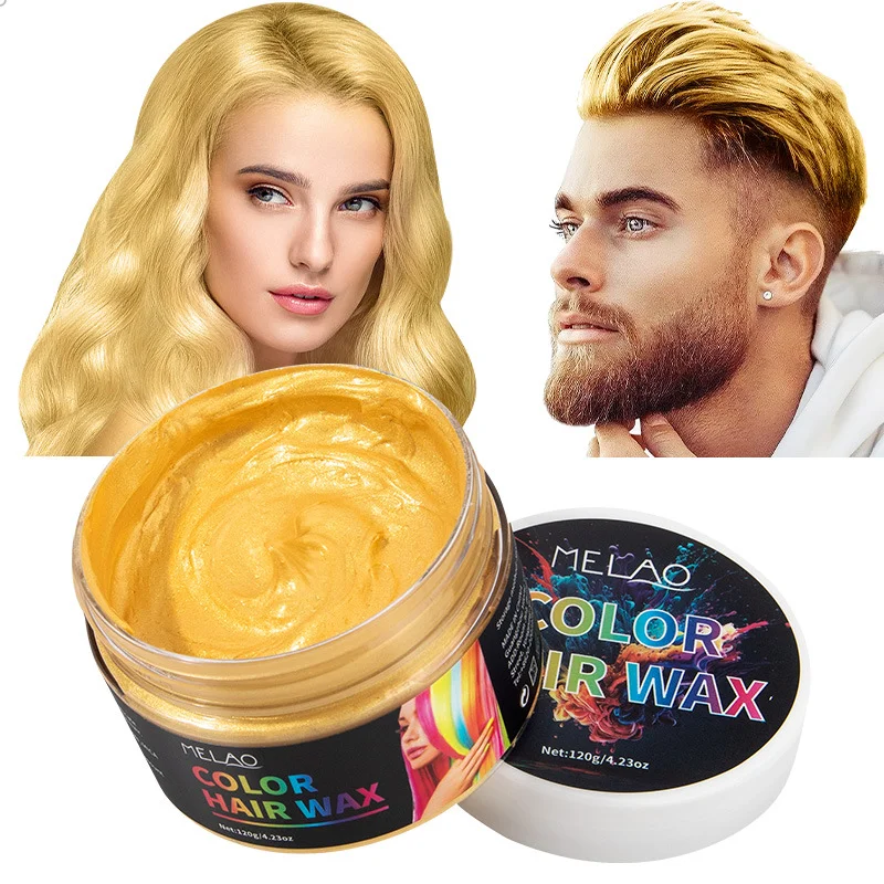 Temporary Color Hair Wax - Washable Styling Wax for Volumizing & Texturing Hair (For Men/Women)